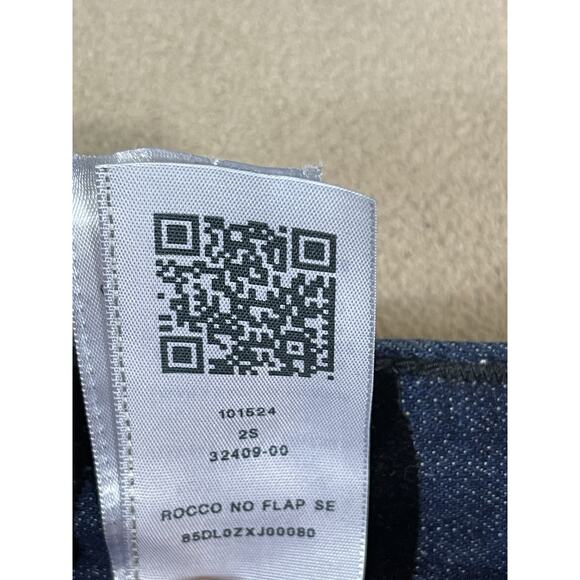 True Religion Jeans Mens 28 Blue Camo Relaxed Skinny Mid Rise Stretch Denim - Picture 12 of 15